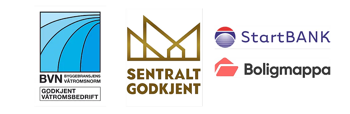 Logo, sentral godkjent